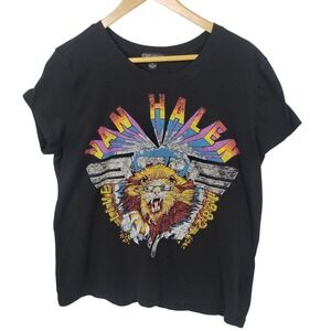 Forever 21 Van Halen Lion Graphic T-Shirt Plus Size 1X XL
